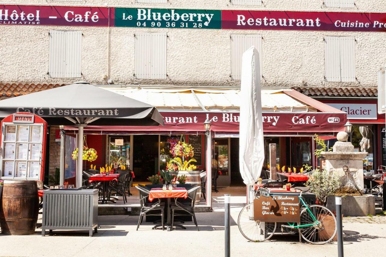 Hotel-Restaurant Le Blueberry Malaucène Kültér fotó