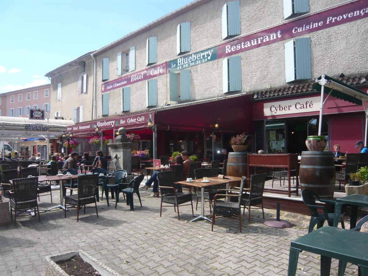 Hotel-Restaurant Le Blueberry Malaucène Kültér fotó